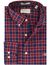 Gant regular fit casual geruit overhemd rood blauw
