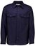 effen Overshirt Gant donkerblauw normale fit