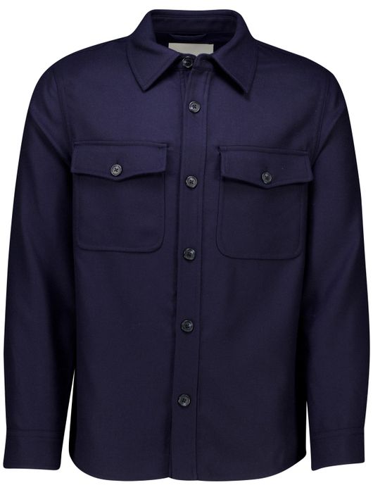 Overshirt donkerblauw Gant