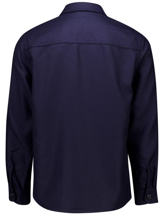 Overshirt donkerblauw Gant