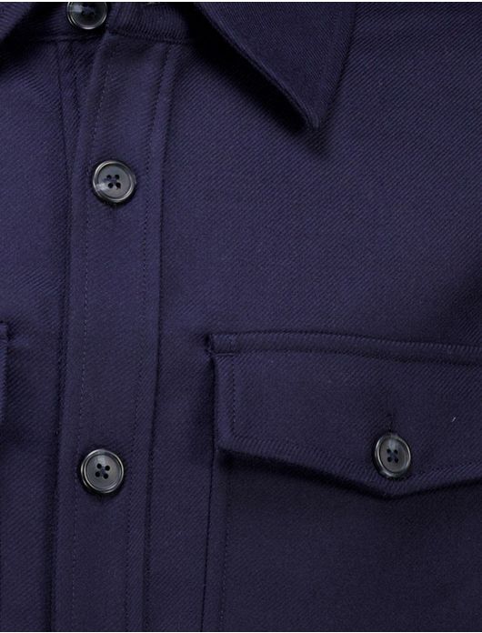 Overshirt donkerblauw Gant