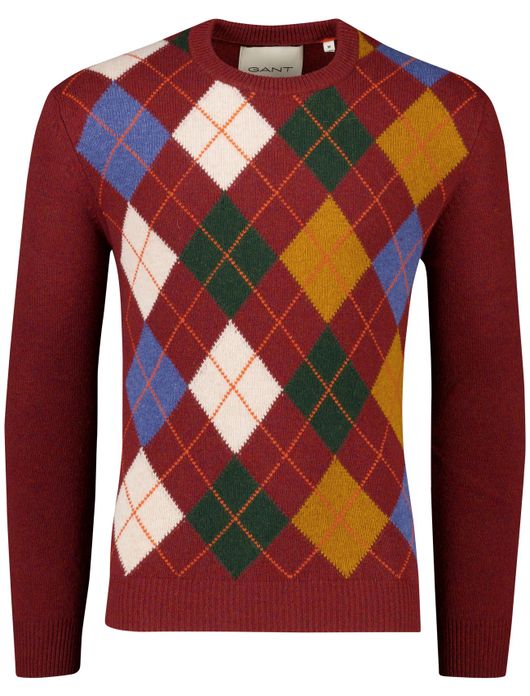 trui rood Gant Regular Fit