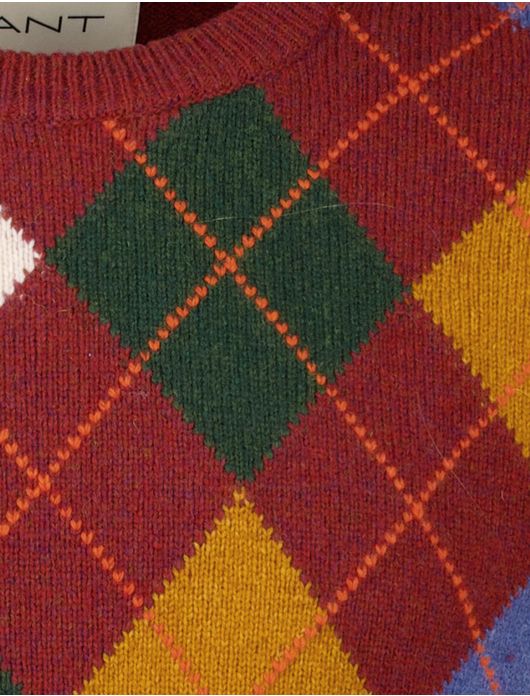 trui rood Gant Regular Fit