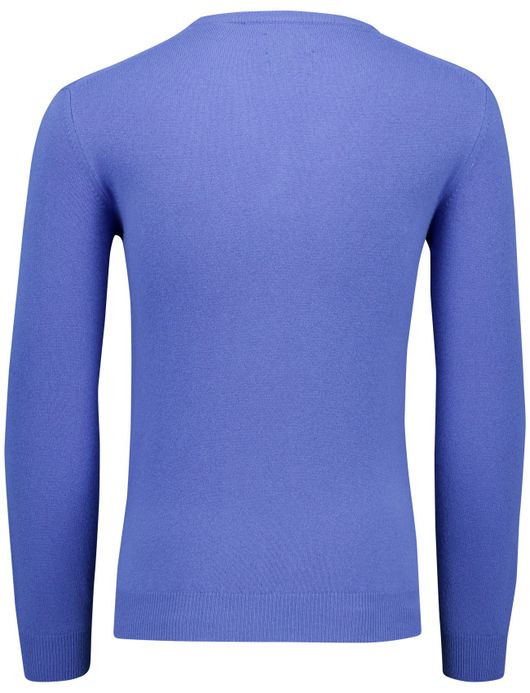 Gant V-hals trui blauw