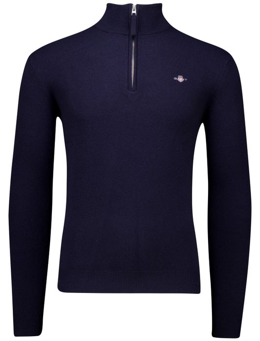trui donkerblauw Gant