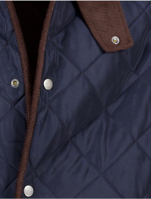 winterjas donkerblauw Gant