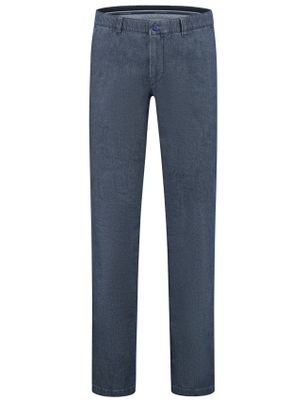 COM4 Pantalon chino COM4 blauw