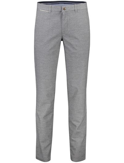 COM4 COM4 pantalon grijs modern chino collection