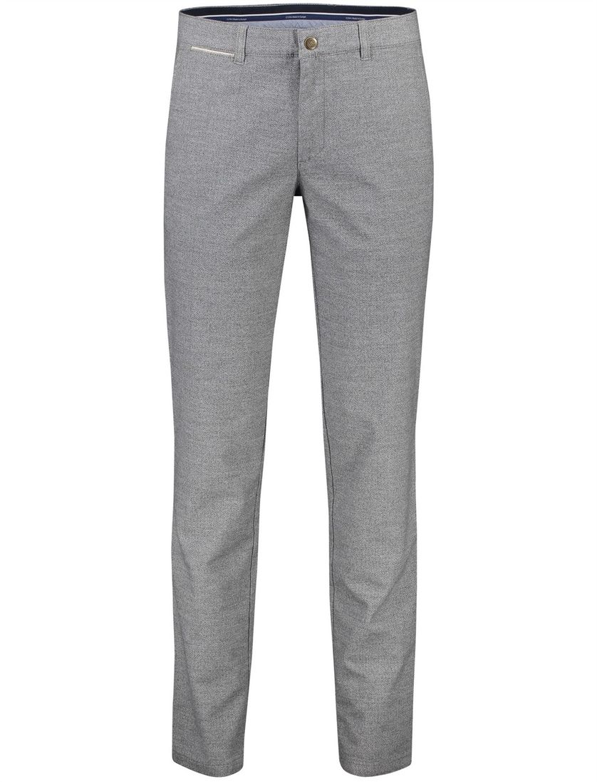 Modern chino collection COM4 pantalon gemêleerd lichtgrijs