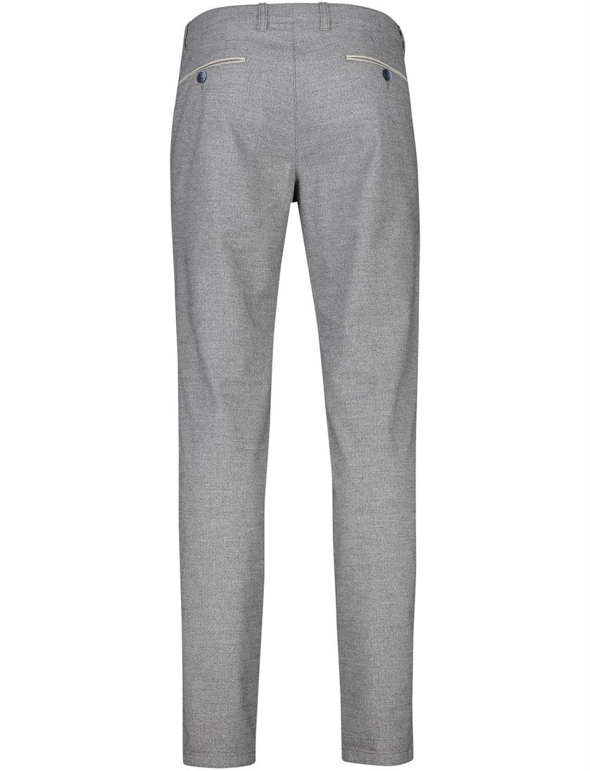 Modern chino collection COM4 pantalon gemêleerd lichtgrijs