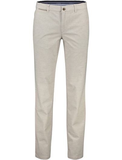 COM4 COM4 modern chino collection beige pantalon katoen