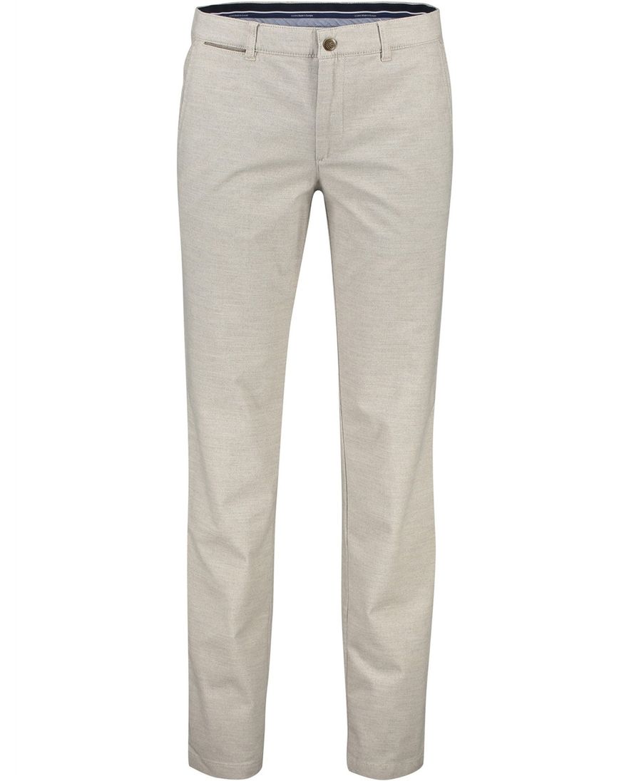 COM4 modern chino collection beige pantalon katoen