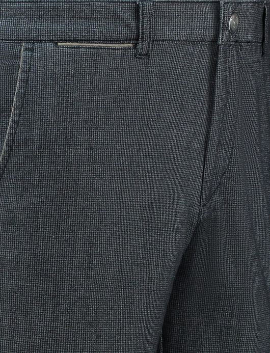 COM4 modern chino donkerblauw