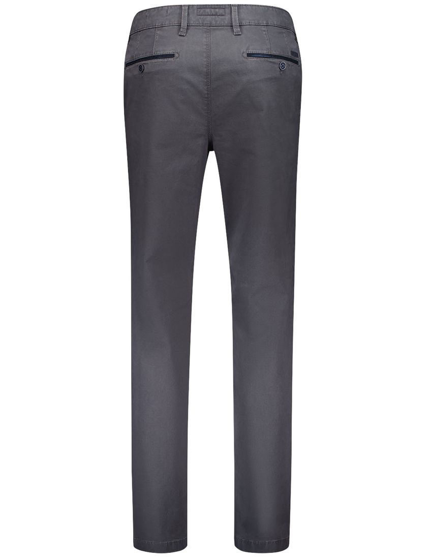 Gardeur Benny pantalon flatfront effen grijs