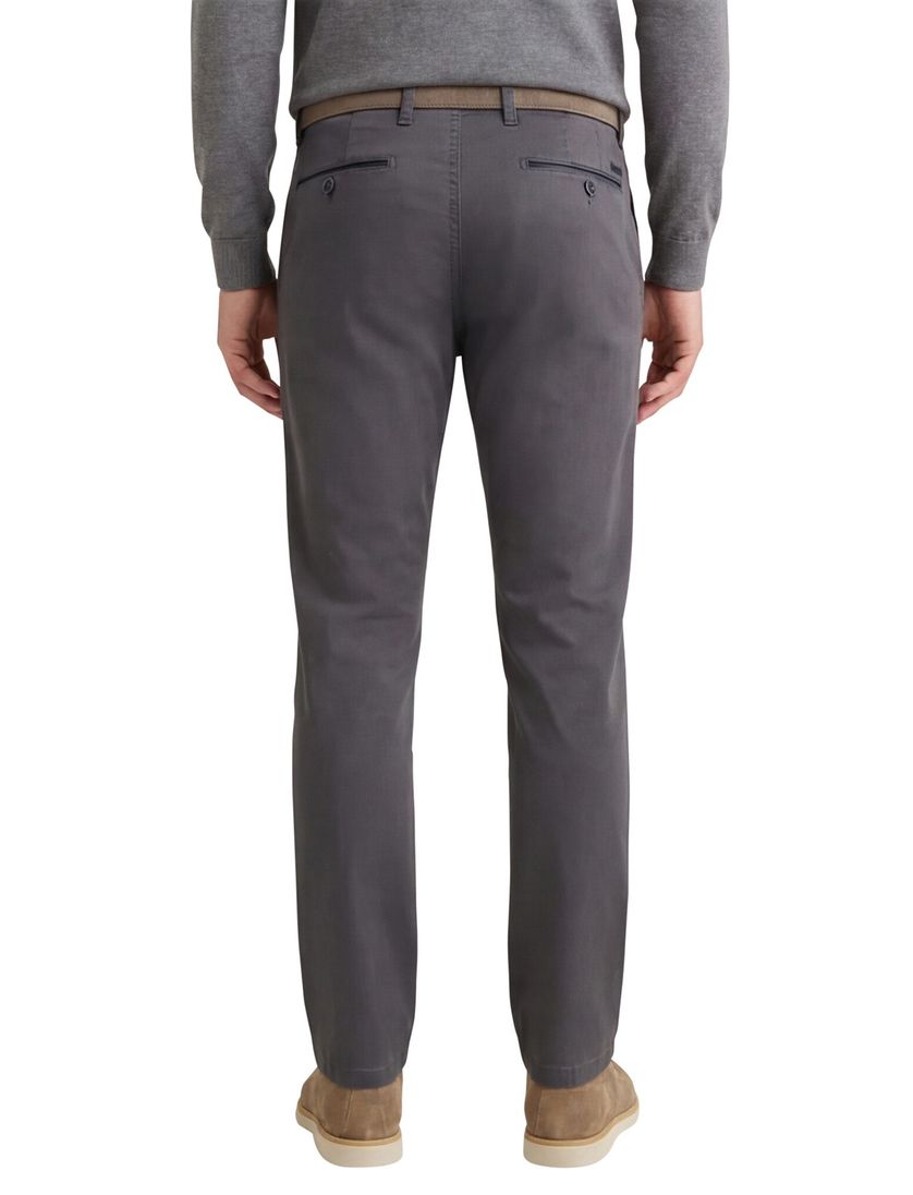 Gardeur Benny pantalon flatfront effen grijs