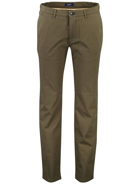 Gardeur pantalon bobby modern fit khaki