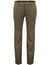 Pantalon effen groen normale fit Gardeur