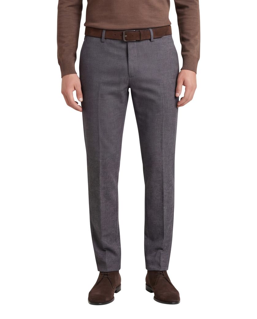 katoenen broek Gardeur grijs