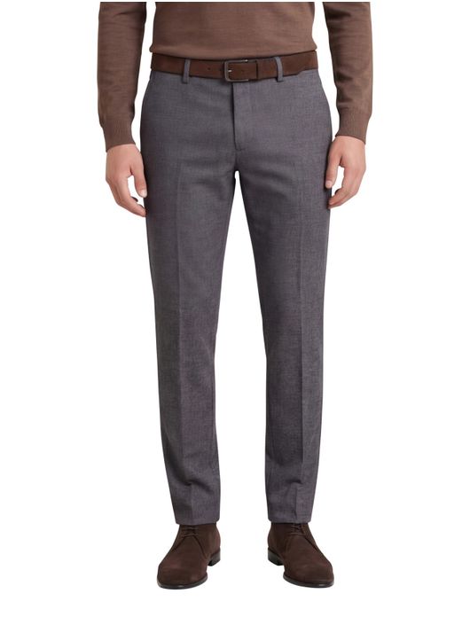 katoenen broek grijs Gardeur