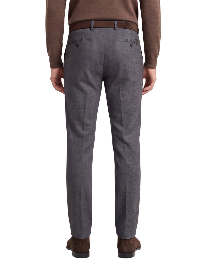 katoenen broek Gardeur grijs