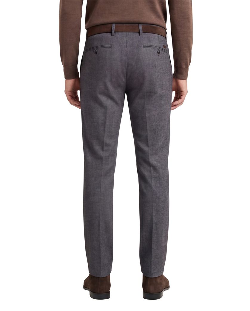 katoenen broek Gardeur grijs