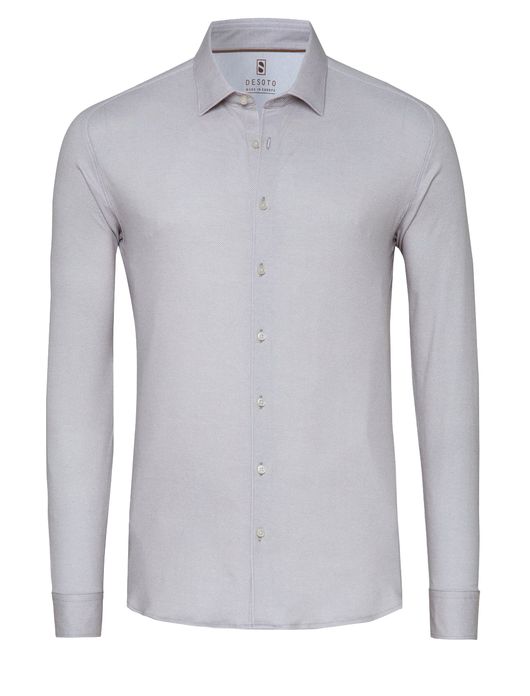 business overhemd beige Desoto Kent