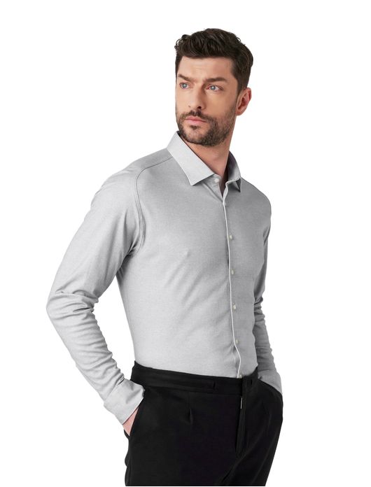 business overhemd beige Desoto Kent