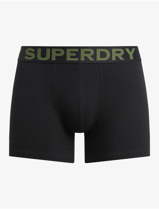 Superdry boxershorts 3-pack zwart grijs groen