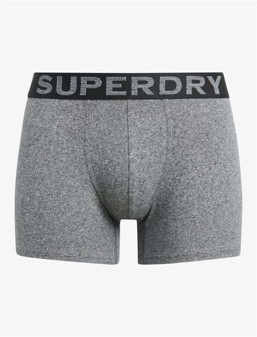 Superdry boxershorts 3-pack zwart grijs groen