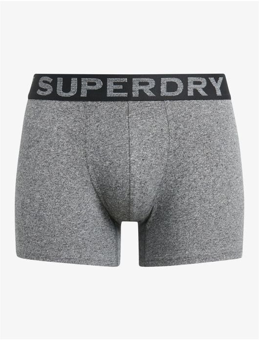 Superdry boxershorts 3-pack zwart grijs groen