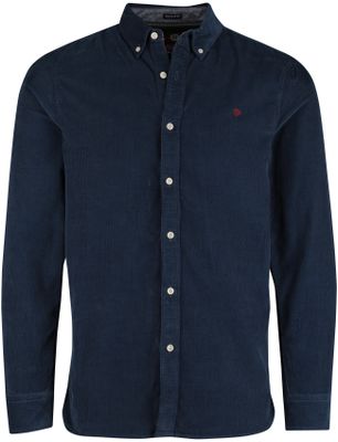 Superdry Superdry casual overhemd donkerblauw button down