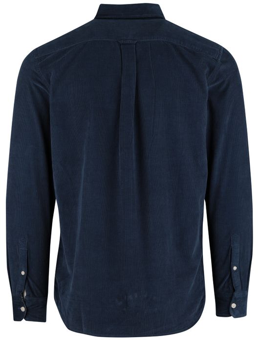 casual overhemd donkerblauw Superdry