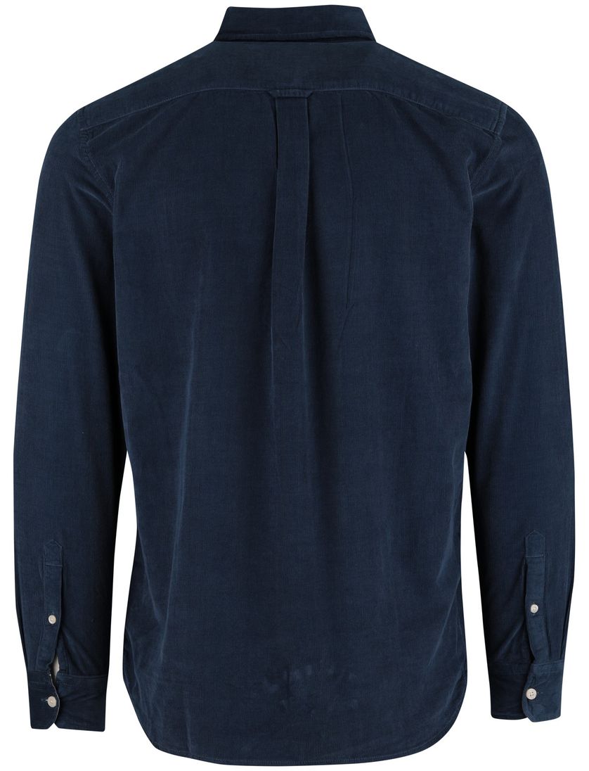 casual overhemd Superdry donkerblauw botton down