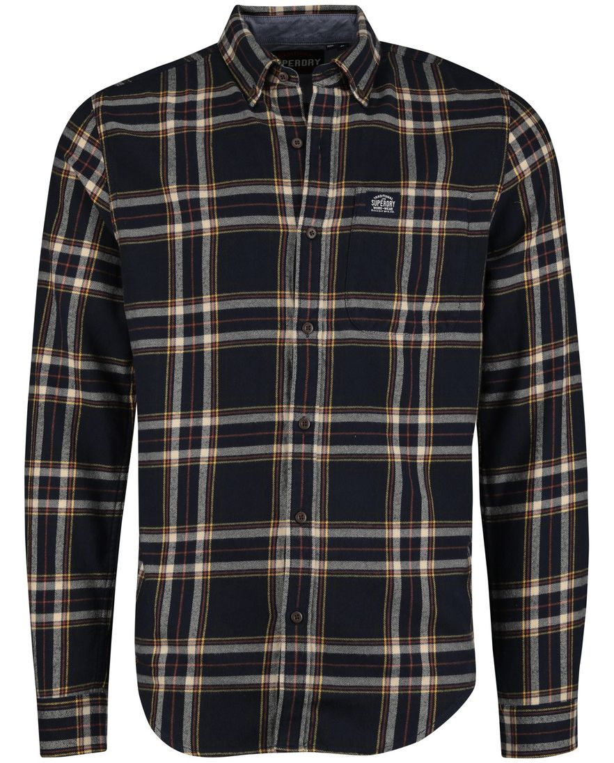 Superdry Overshirt donkerblauw