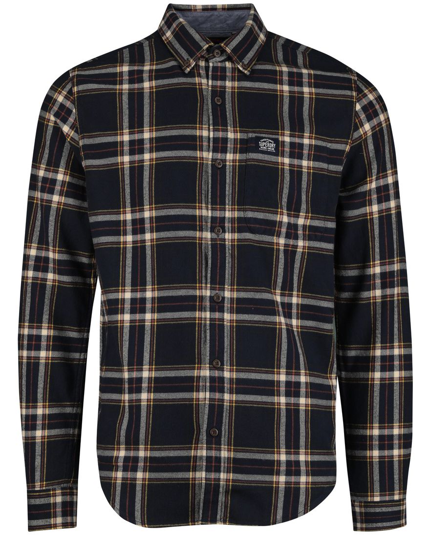 Superdry Overshirt donkerblauw