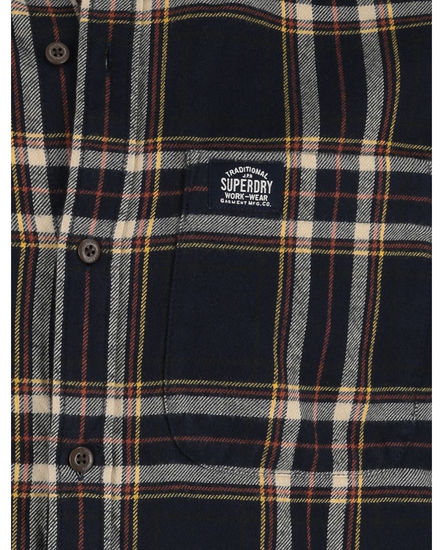 Superdry Overshirt donkerblauw