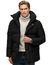 Superdry jas puffer black