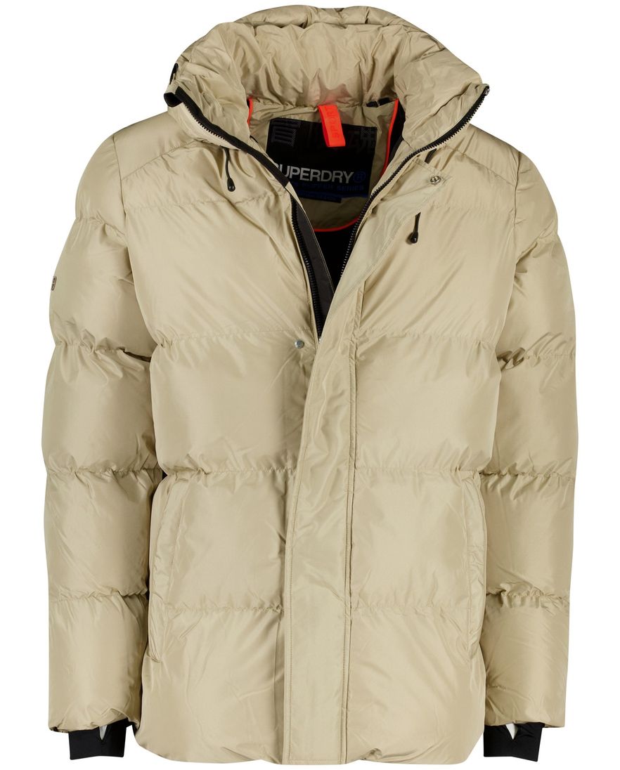 Superdry winterjas beige