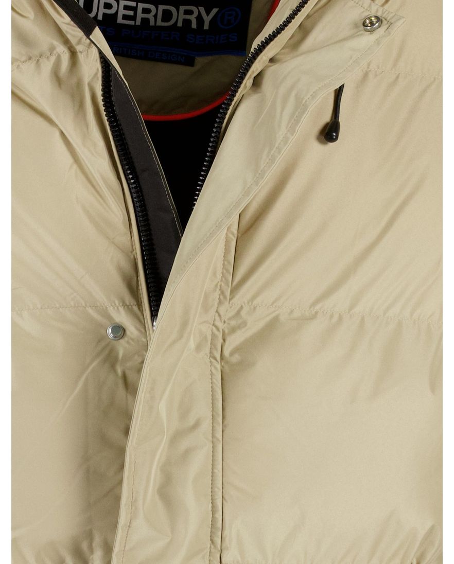 Superdry winterjas beige