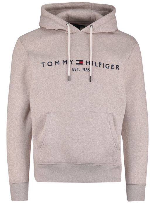 Tommy Hilfiger hoodie katoen roze capuchon
