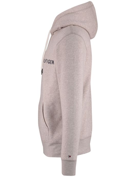 Tommy Hilfiger hoodie katoen roze capuchon