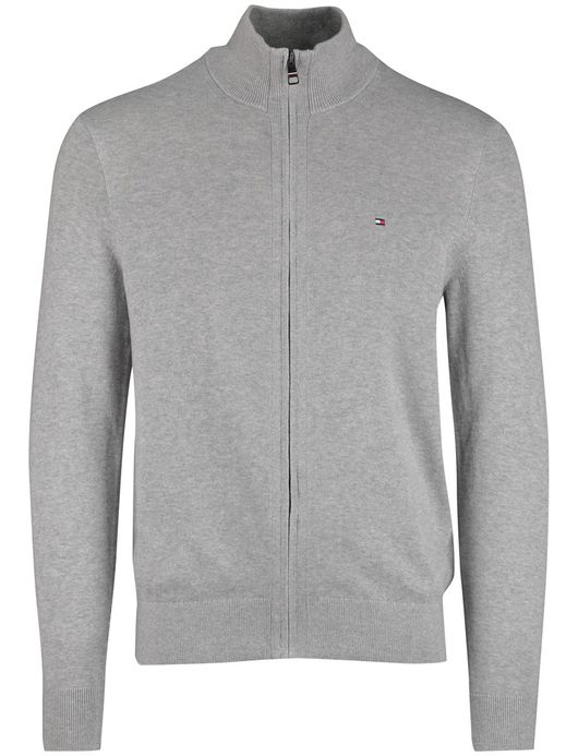 Tommy Hilfiger vest grijs katoen