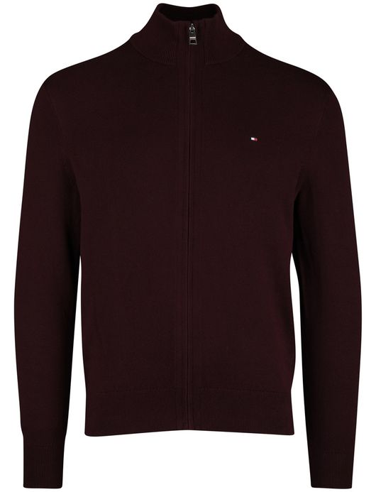 Tommy Hilfiger vest bordeaux katoen