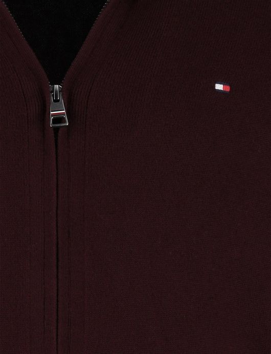 Tommy Hilfiger vest bordeaux katoen