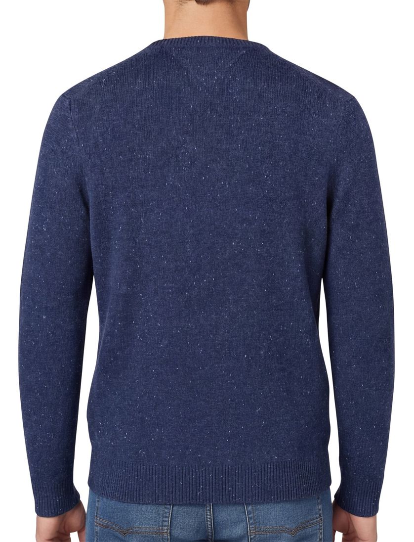 Tommy Hilfiger trui donkerblauw gebreid