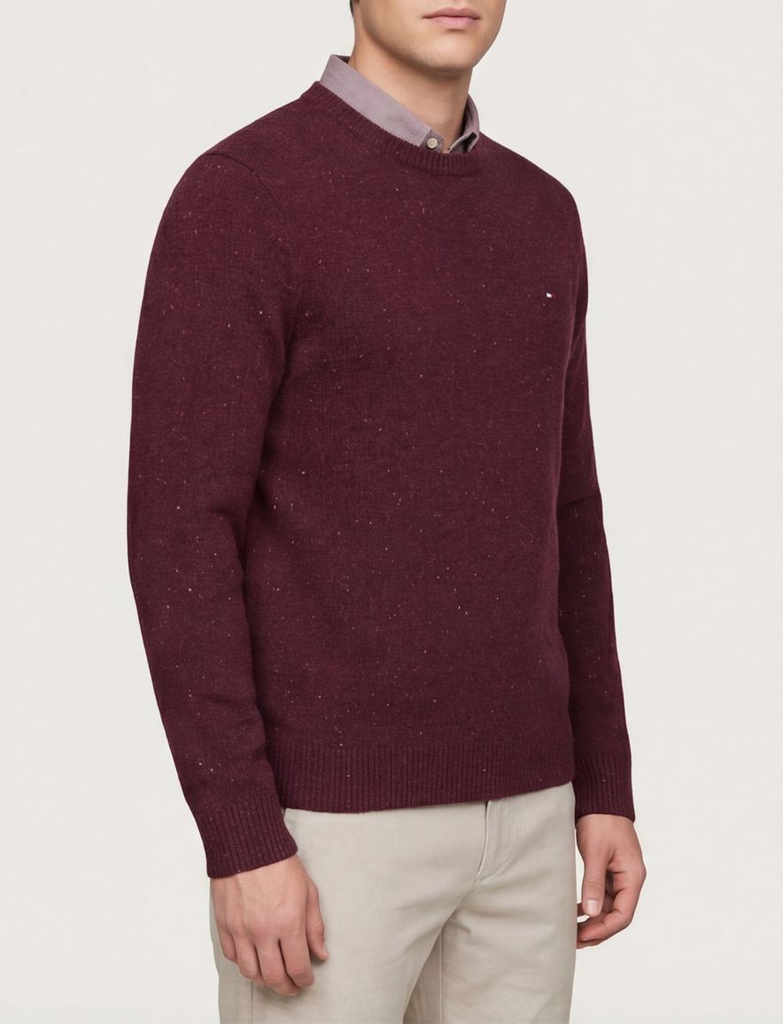 Tommy Hilfiger trui gebreid bordeaux