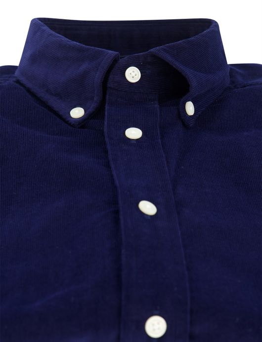 Tommy Hilfiger overhemd navy regular fit button-down