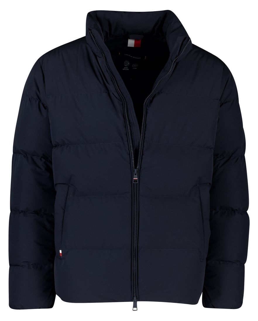 Tommy Hilfiger winterjas puffer donkerblauw