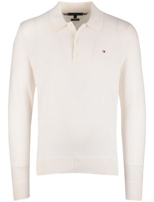 Tommy Hilfiger Tommy Hilfiger polo LM cotton blend cashmere beige