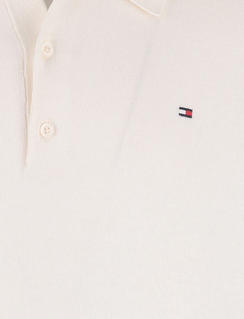 Tommy Hilfiger trui katoen normale fit effen beige